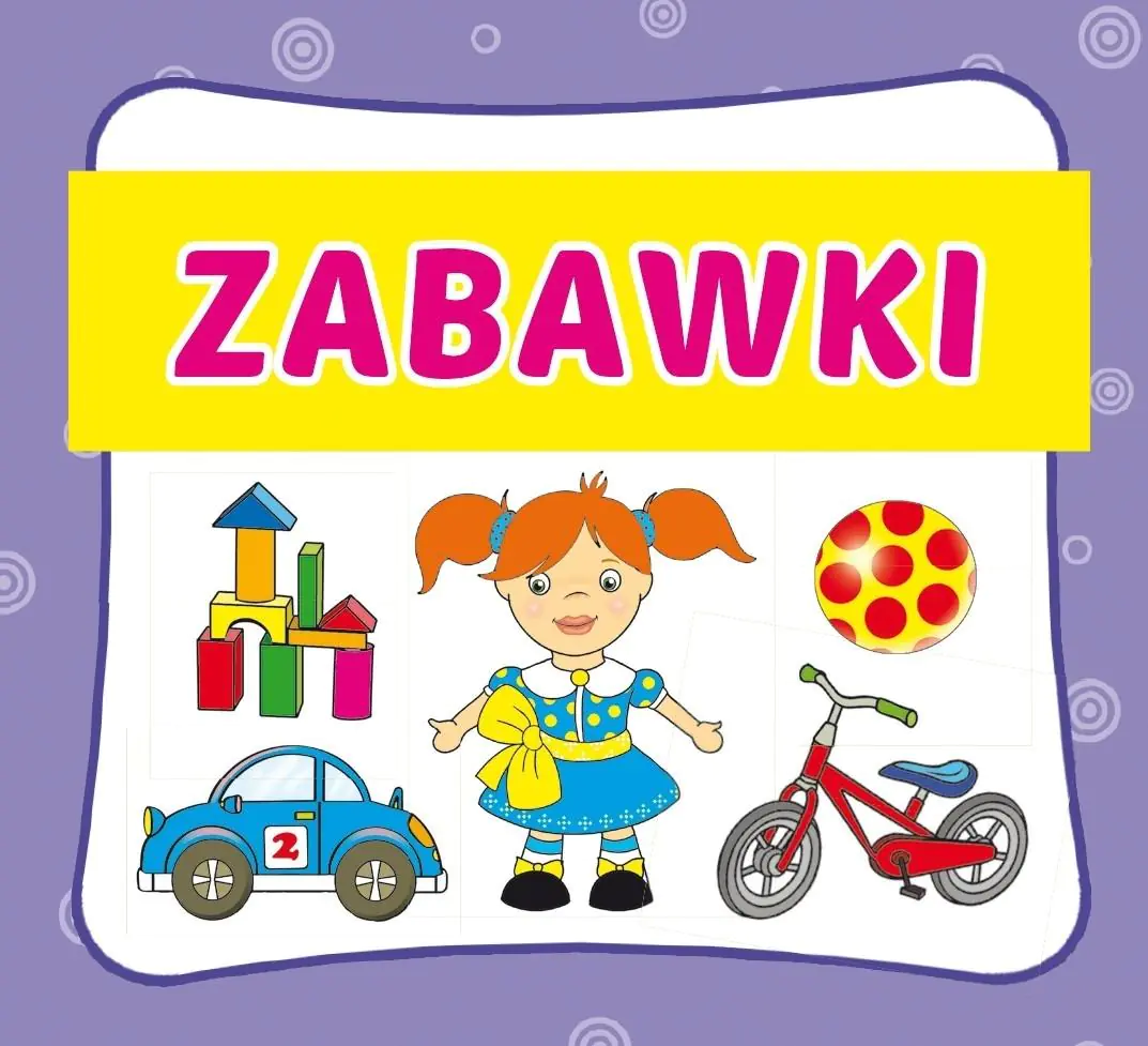 Książka - Zabawki. Harmonijka mała