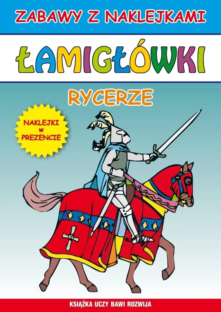 Książka - Łamigłówki. Rycerze