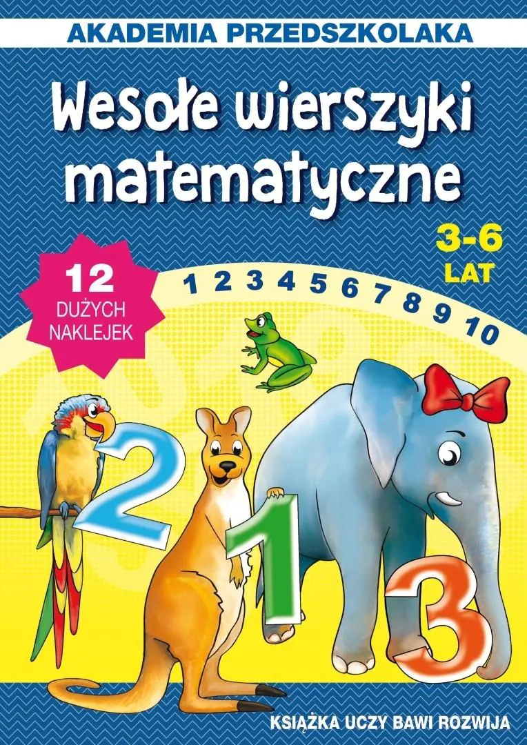 Książka - Wesołe wierszyki matematyczne