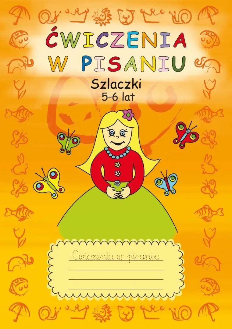 Książka - Ćwiczenia w pisaniu. Szlaczki 5-6 lat