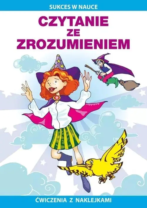 Książka - Czytanie ze zrozumieniem. Ćwiczenia z naklejkami