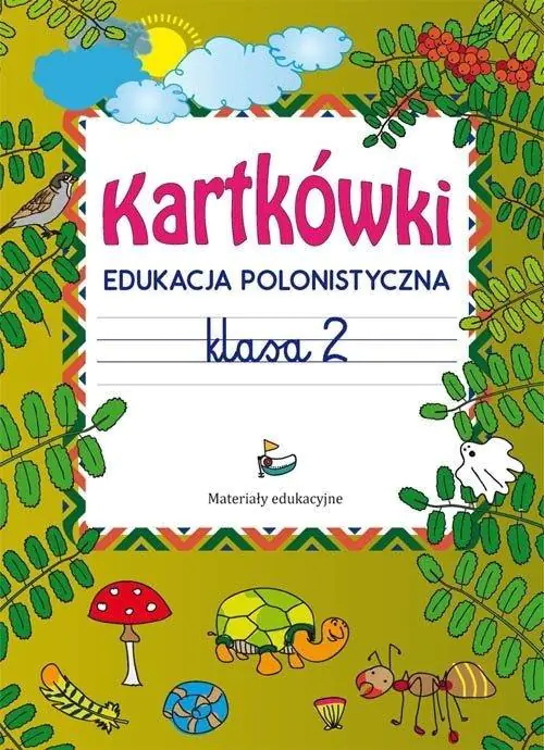 Książka - Kartkówki. Edukacja polonistyczna. Klasa 2