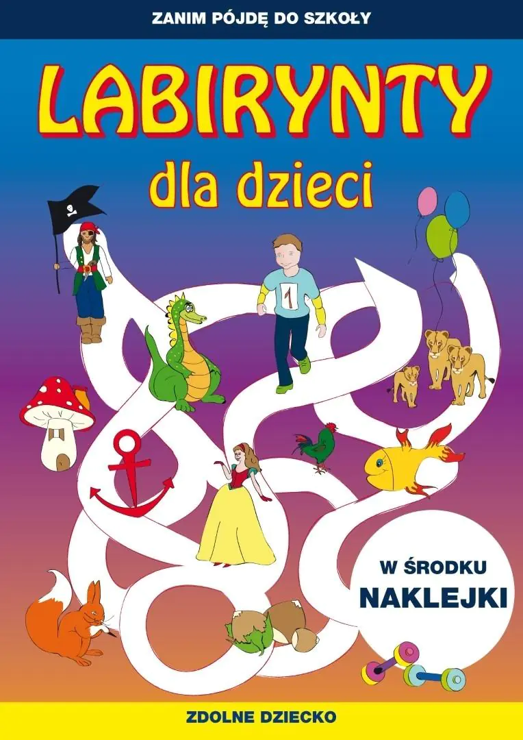 Książka - Labirynty dla dzieci