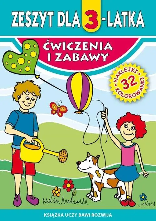 Książka - Zeszyt dla 3-latka