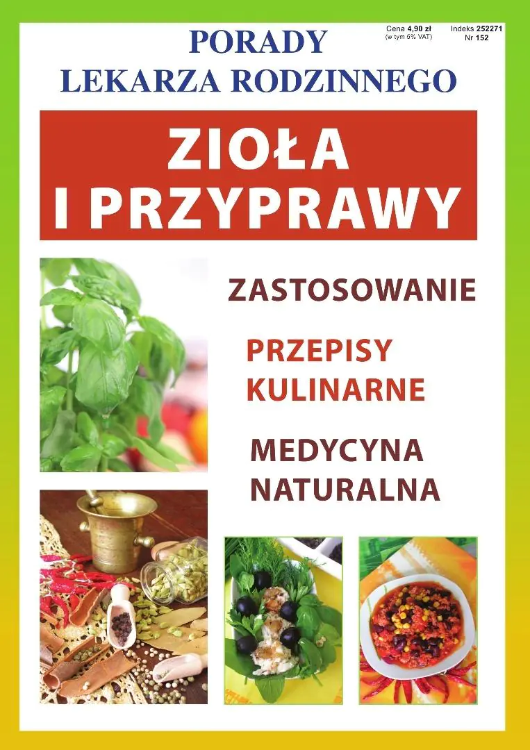 Książka - Porady Lekarza Rodzinnego Zioła i przyprawy