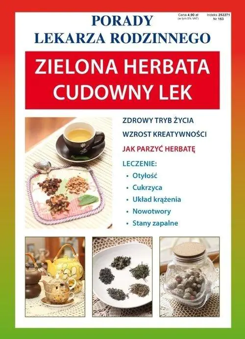Książka - Porady Lekarza Rodzinnego. Zielona herbata