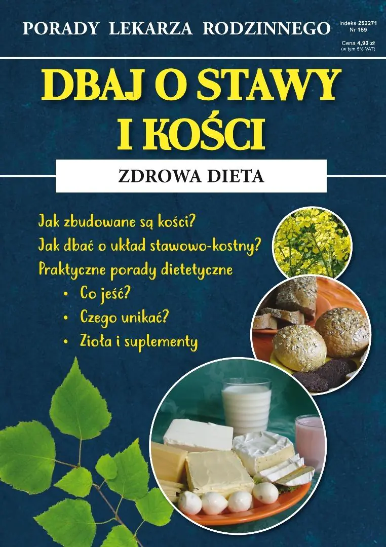 Książka - Dbaj o stawy i kości Zdrowa dieta
