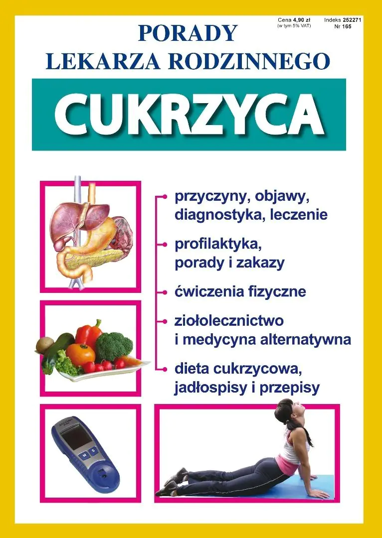 Książka - Porady Lekarza Rodzinnego 165. Cukrzyca