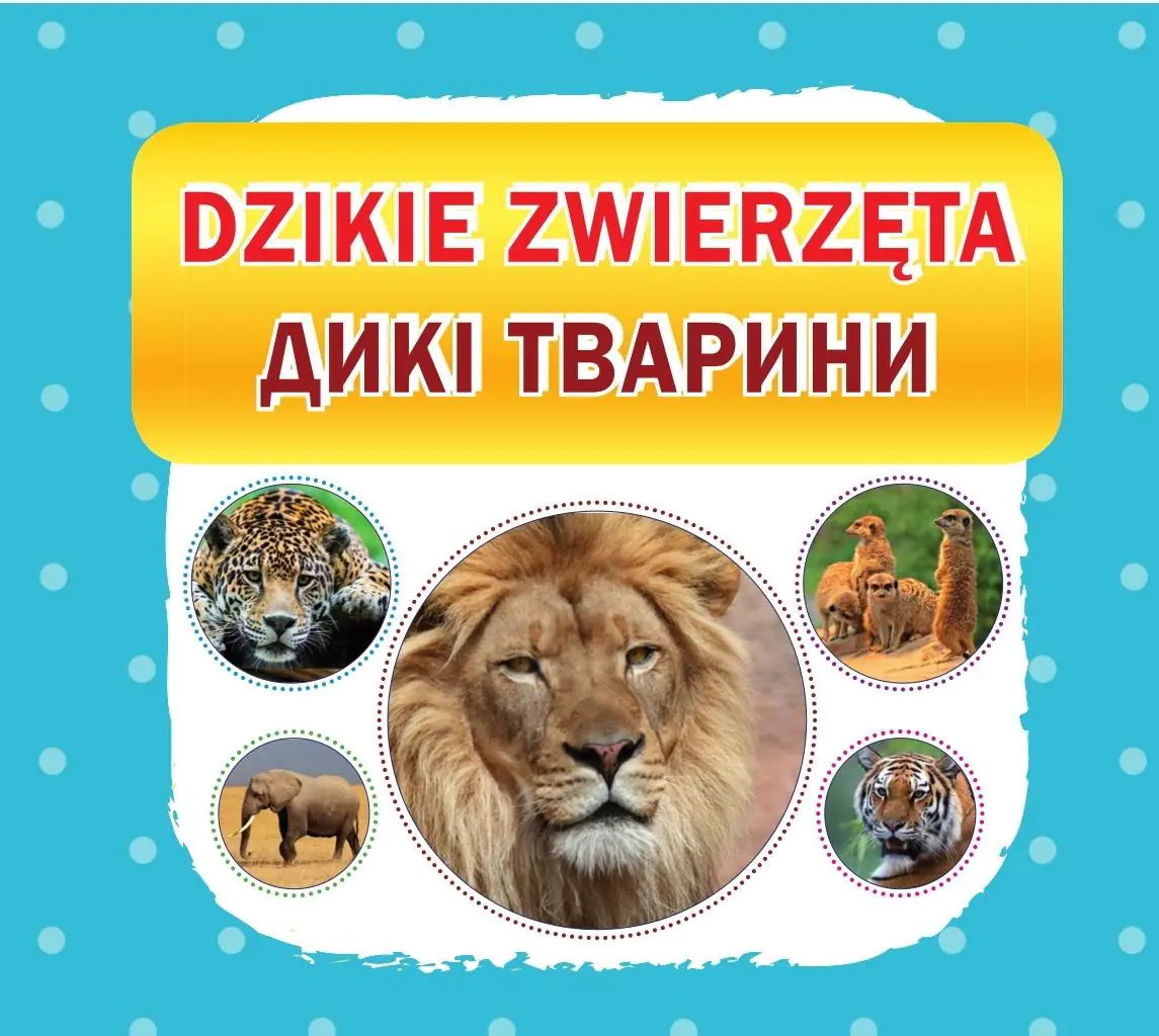 Książka - Dzikie zwierzęta. Diki tvarini