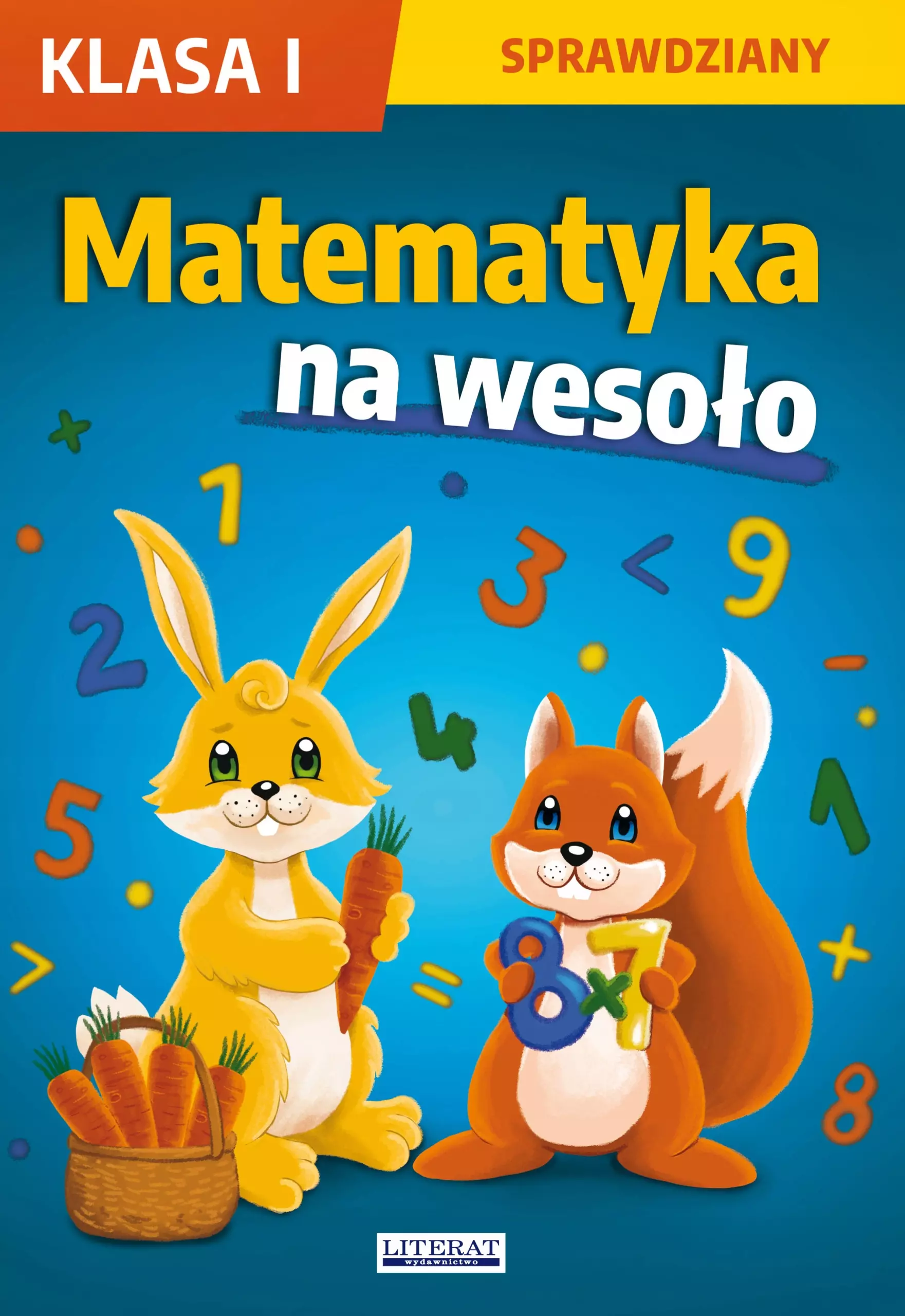 Książka - Matematyka na wesoło. Sprawdziany. Klasa 1
