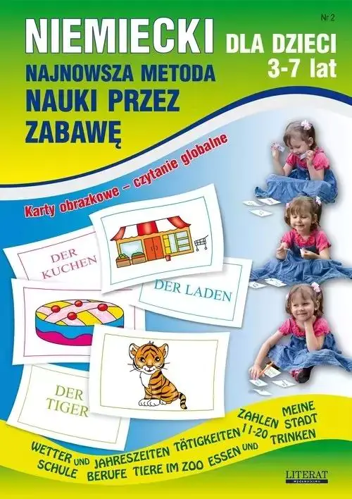 Książka - Niemiecki dla dzieci 3-7 lat Nr 2