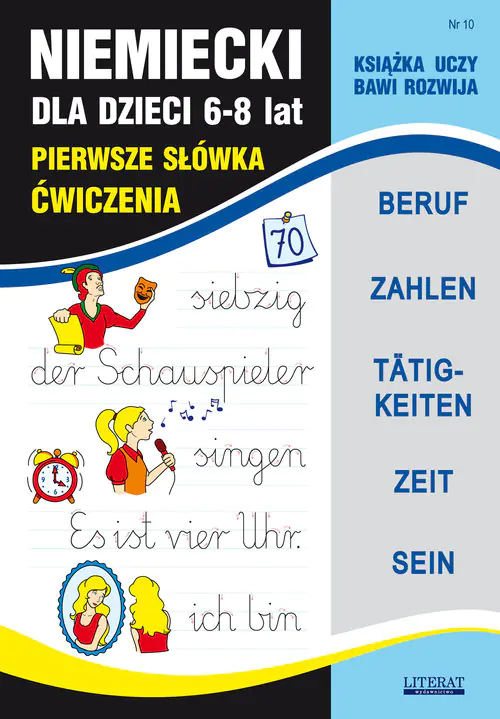 Książka - Niemiecki dla dzieci 6-8 lat Nr 10