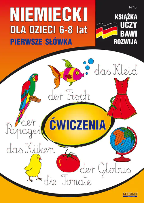 Książka - Niemiecki dla dzieci 6-8 lat Nr 13