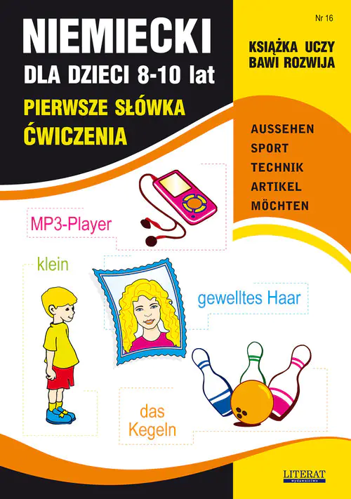Książka - Niemiecki dla dzieci 8-10 lat Nr 16