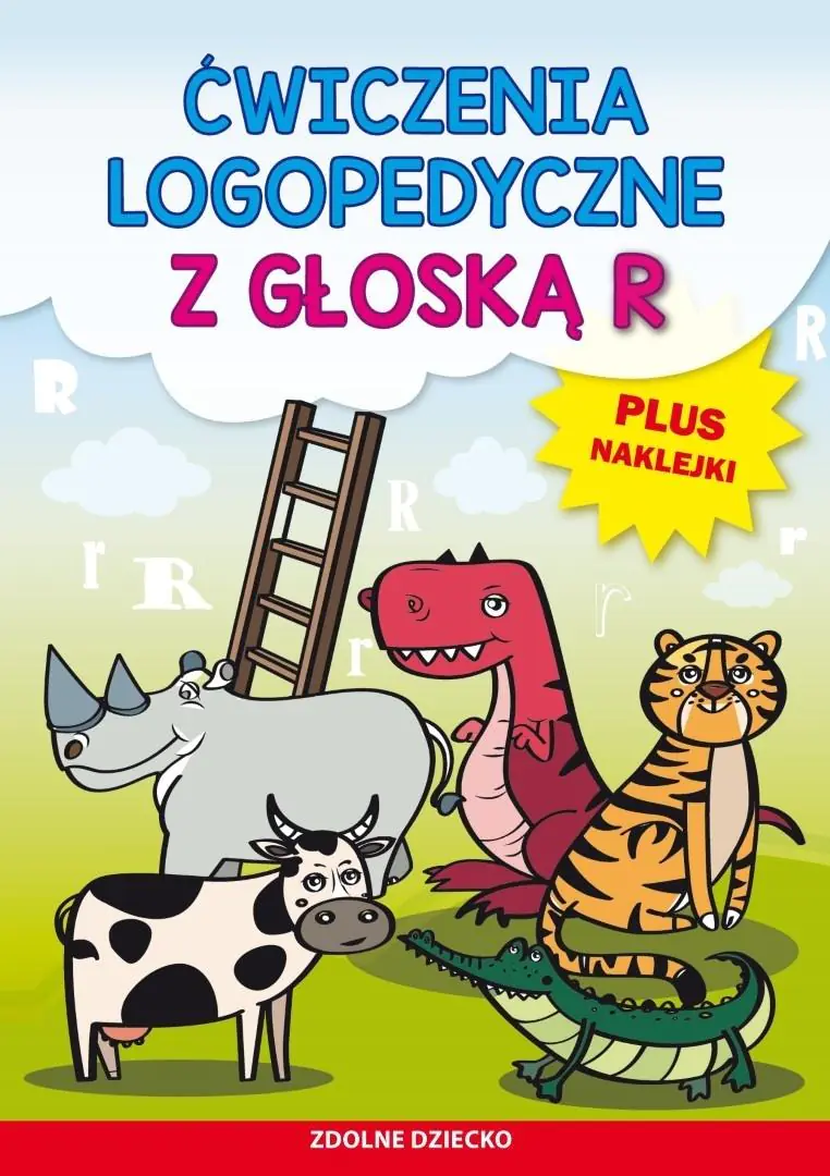 Książka - Ćwiczenia logopedyczne z głoską R