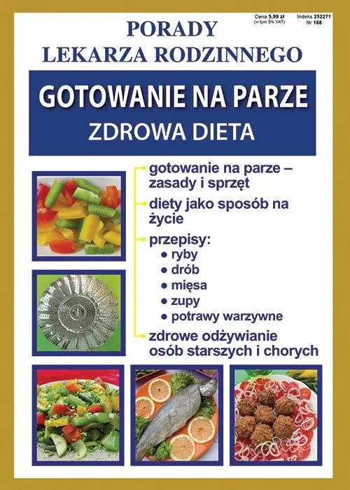 Książka - Gotowanie na parze Zdrowa dieta