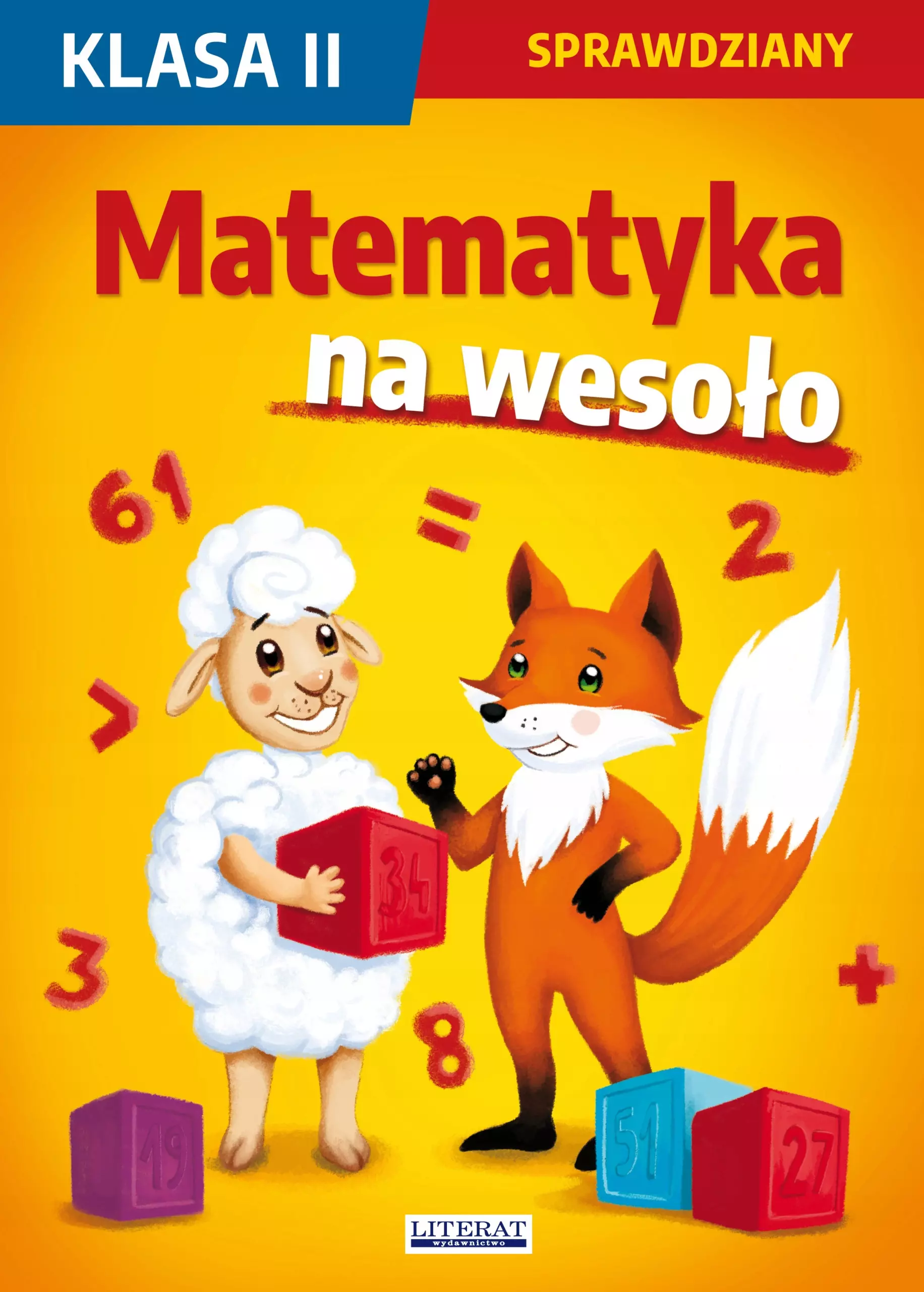 Książka - Matematyka na wesoło. Sprawdziany. Klasa 2