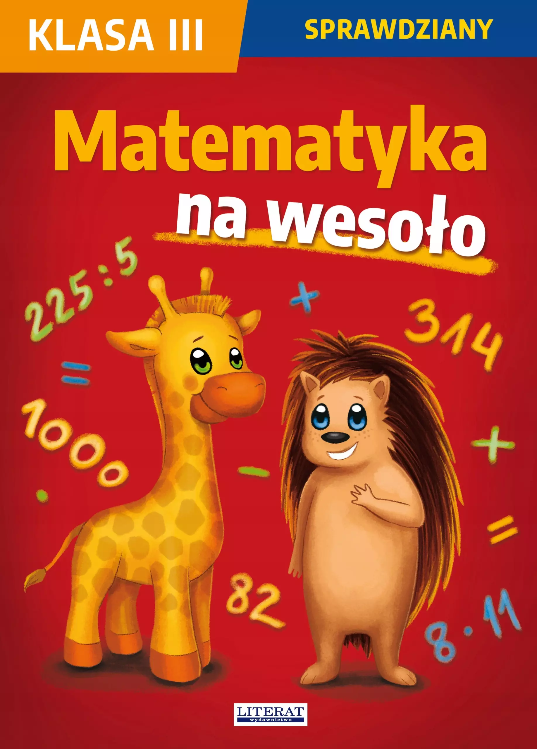 Książka - Matematyka na wesoło. Sprawdziany. Klasa 3