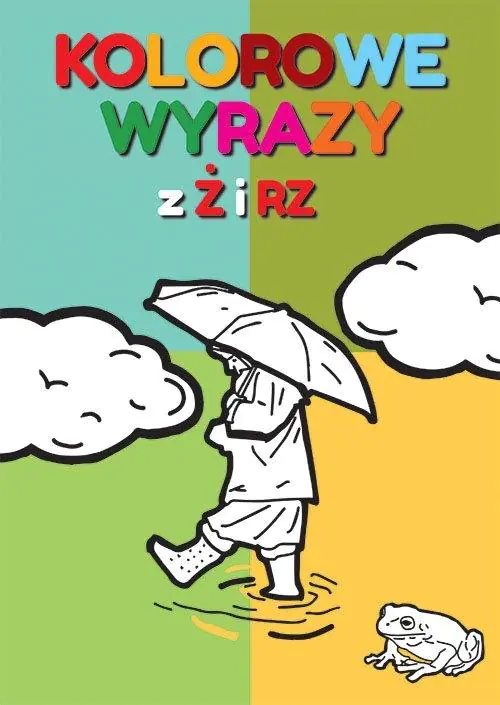 Książka - Kolorowe wyrazy z Ż i RZ