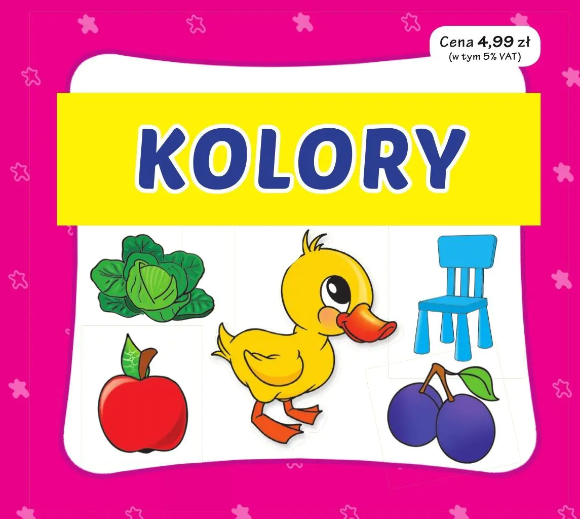 Książka - Kolory. Harmonijka mała