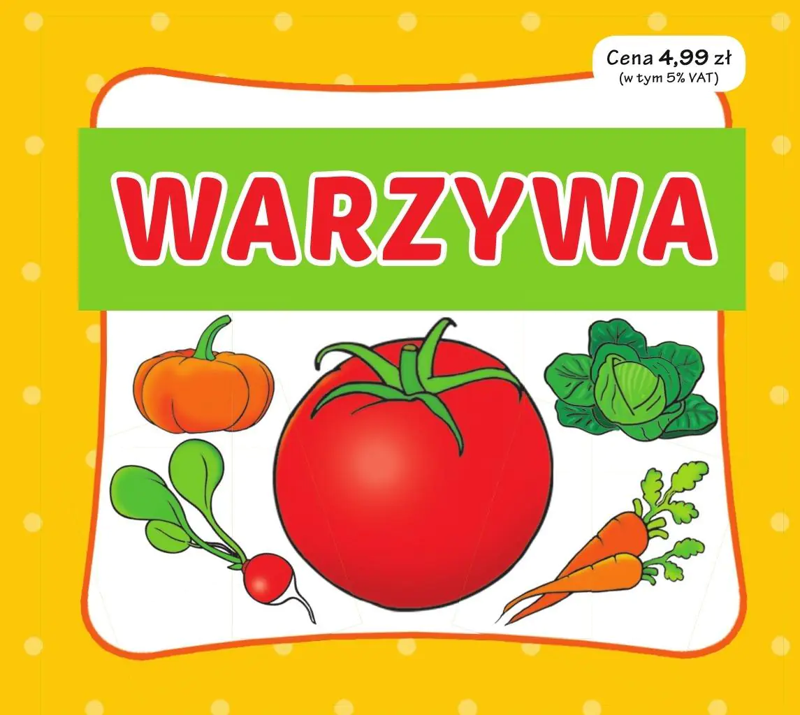 Książka - Warzywa