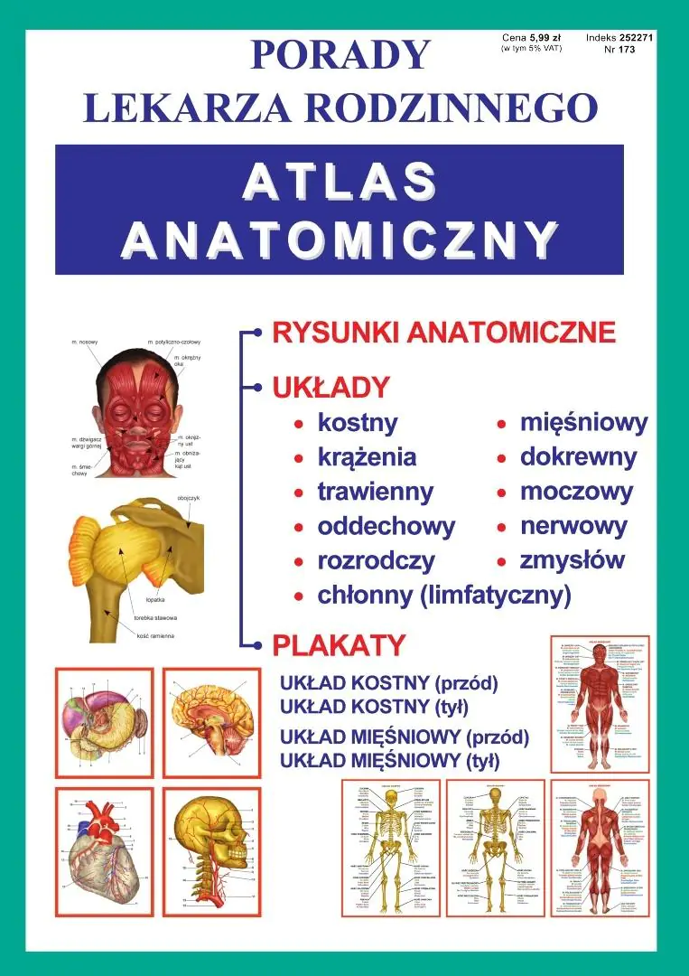 Książka - Atlas anatomiczny