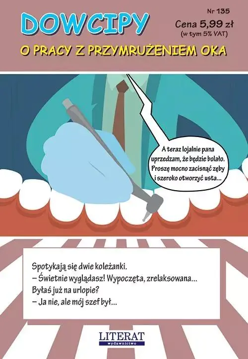 Książka - Dowcipy O pracy z przymrużeniem oka