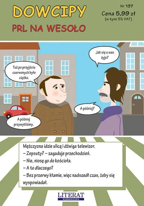 Książka - Dowcipy. PRL na wesoło