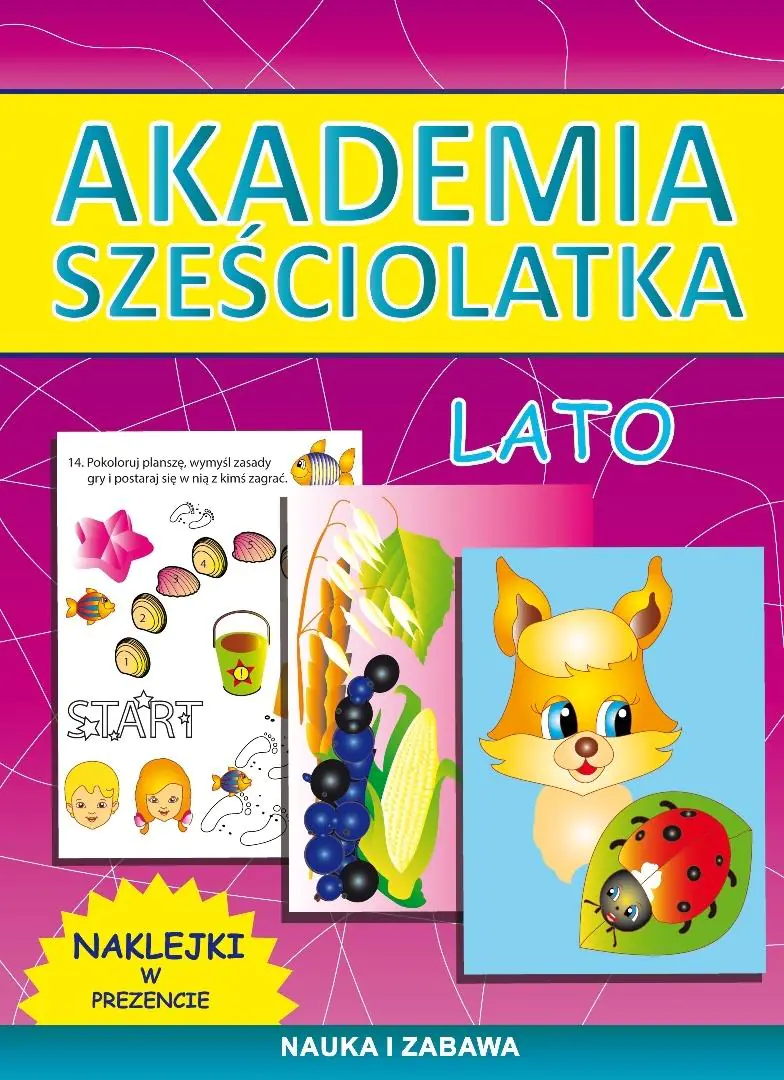 Książka - Akademia sześciolatka Lato