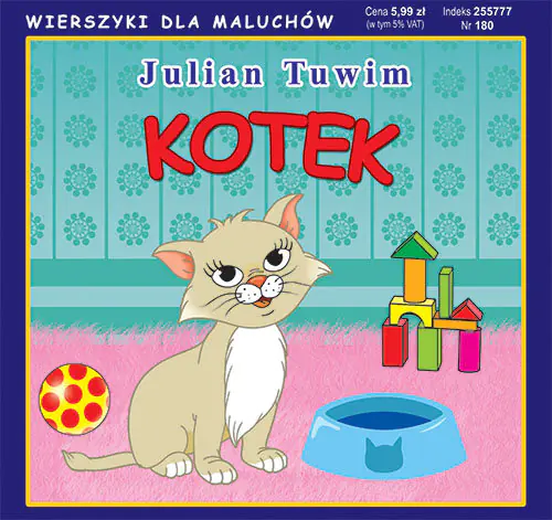 Książka - Kotek. Wierszyki