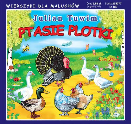 Książka - Ptasie plotki. Wierszyki