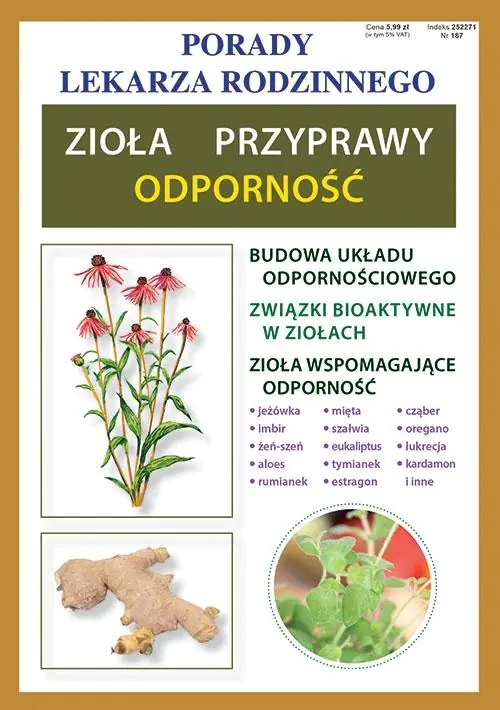 Książka - Zioła. Przyprawy. Odporność. Porady Lekarza Rodzinnego