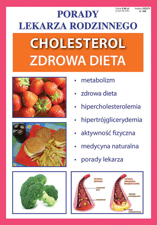Książka - Cholesterol. Zdrowa dieta
