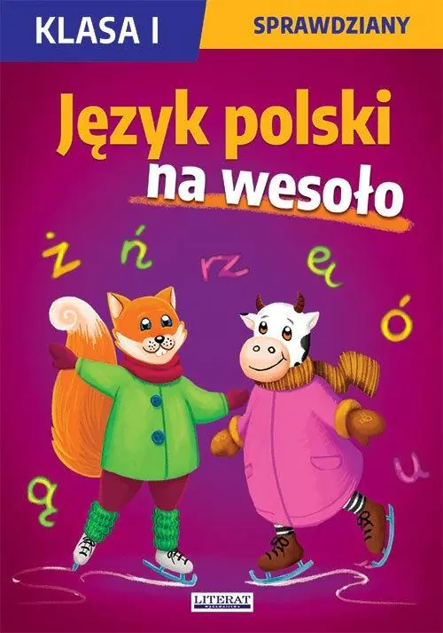 Książka - Język polski na wesoło. Sprawdziany. Klasa 1