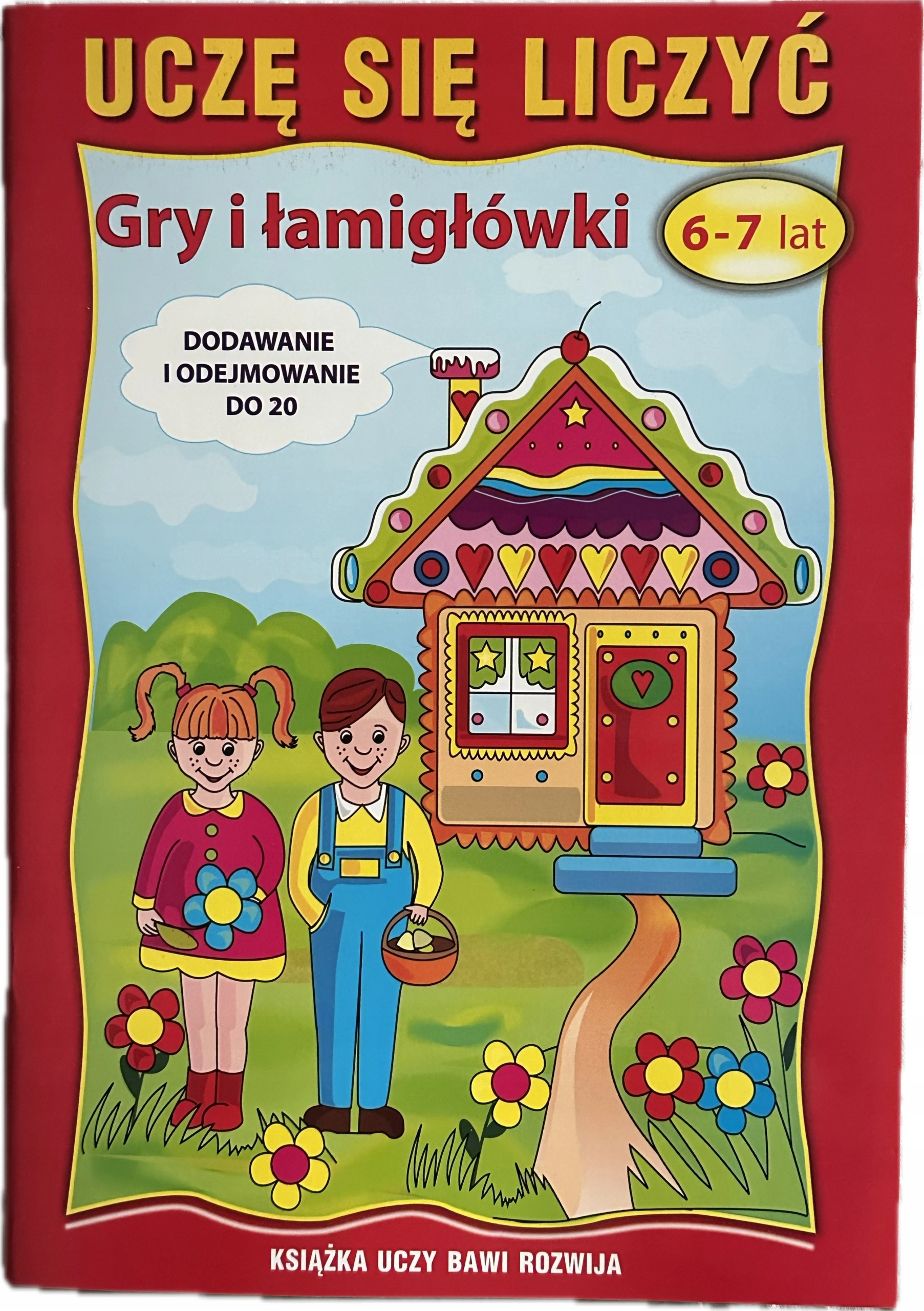 Książka - Uczę się liczyć. Gry i łamigłówki. 6-7 lat