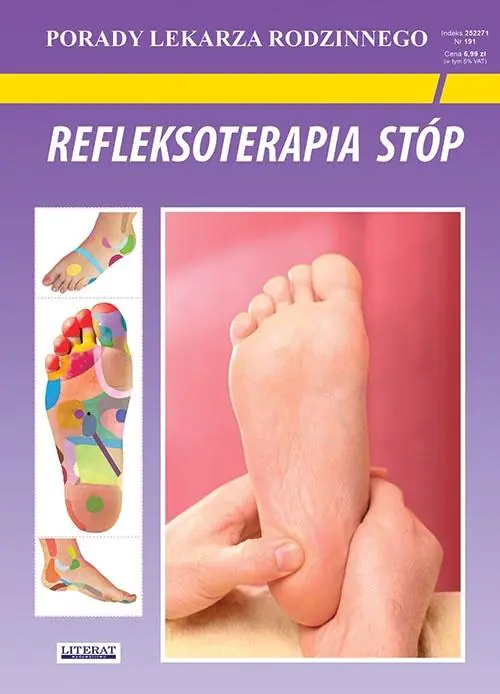 Książka - Refleksoterapia stóp. Porady lekarza rodzinnego. Wydanie 2025
