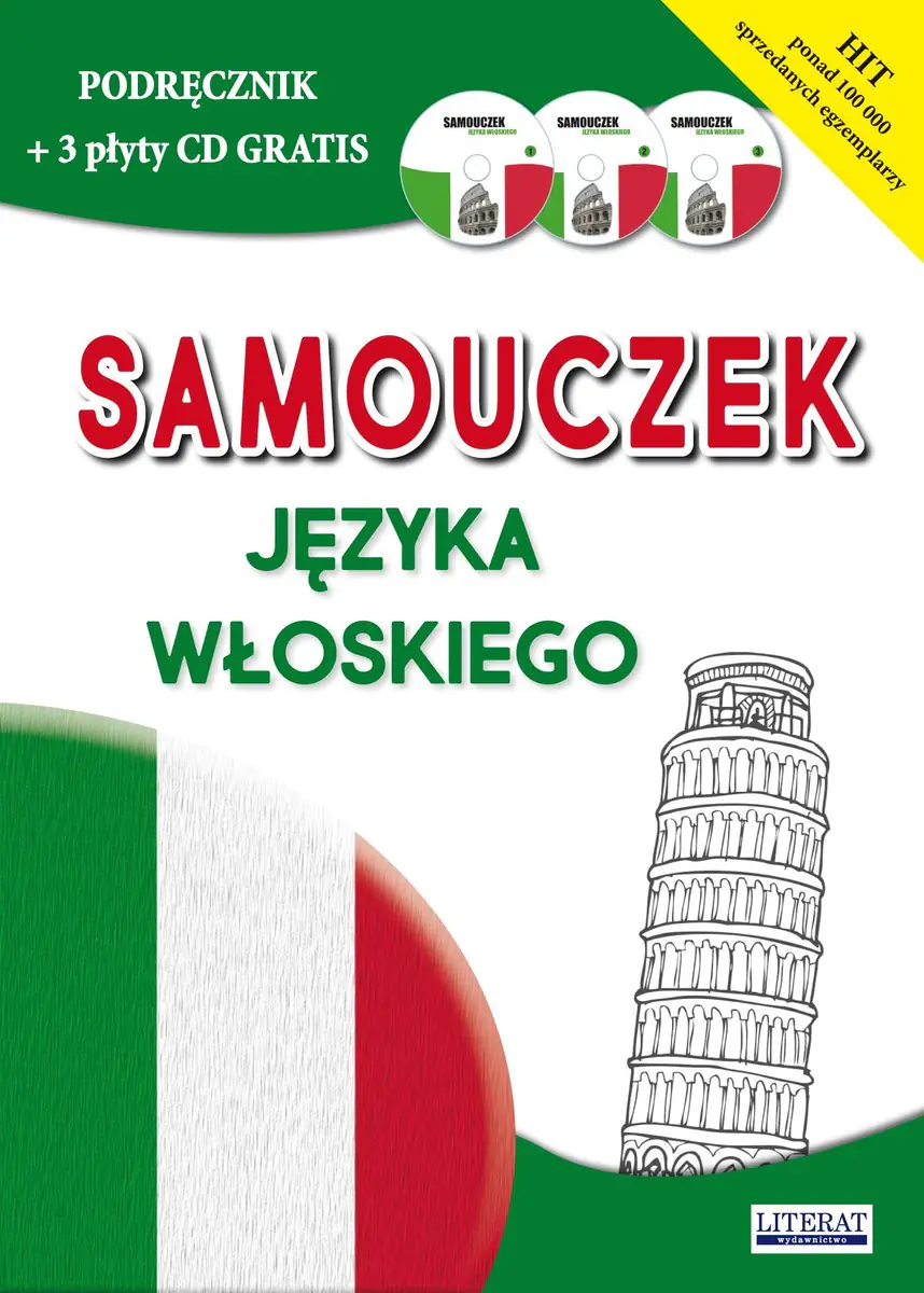Książka - Samouczek języka włoskiego Podręcznik + 3 płyty CD gratis