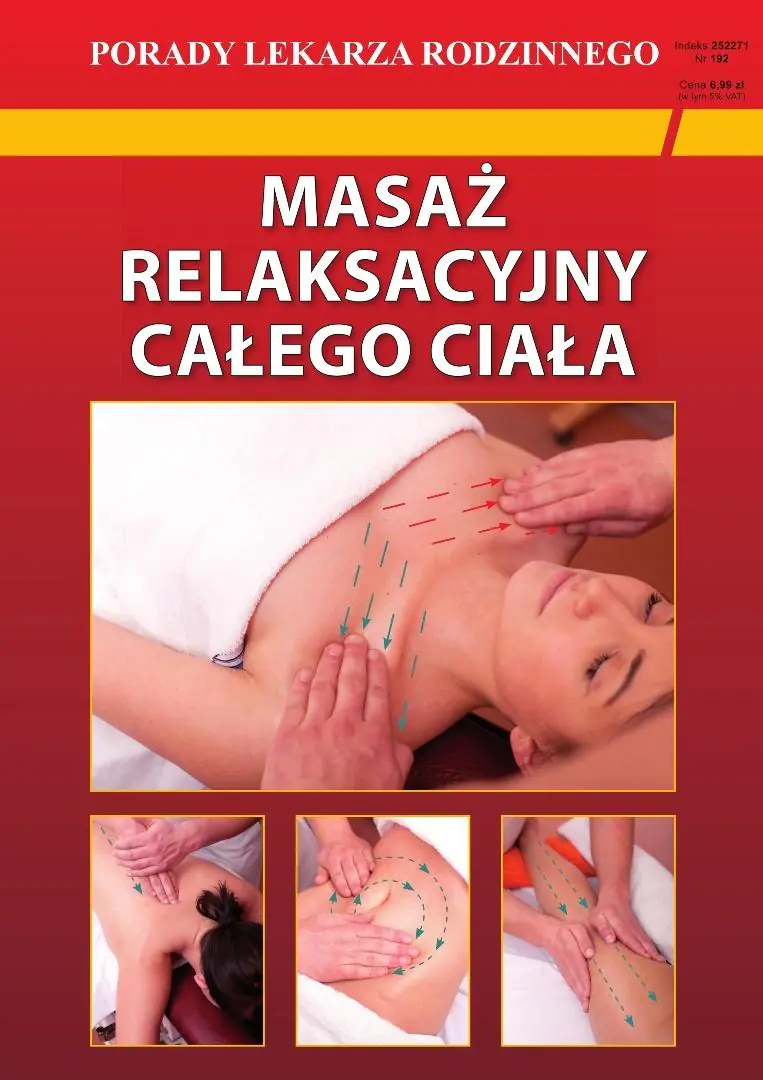Książka - Masaż relaksacyjny całego ciała. Porady Lekarza Rodzinnego 192
