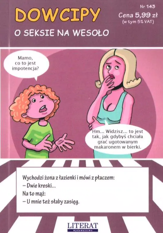 Książka - Dowcipy o seksie na wesoło