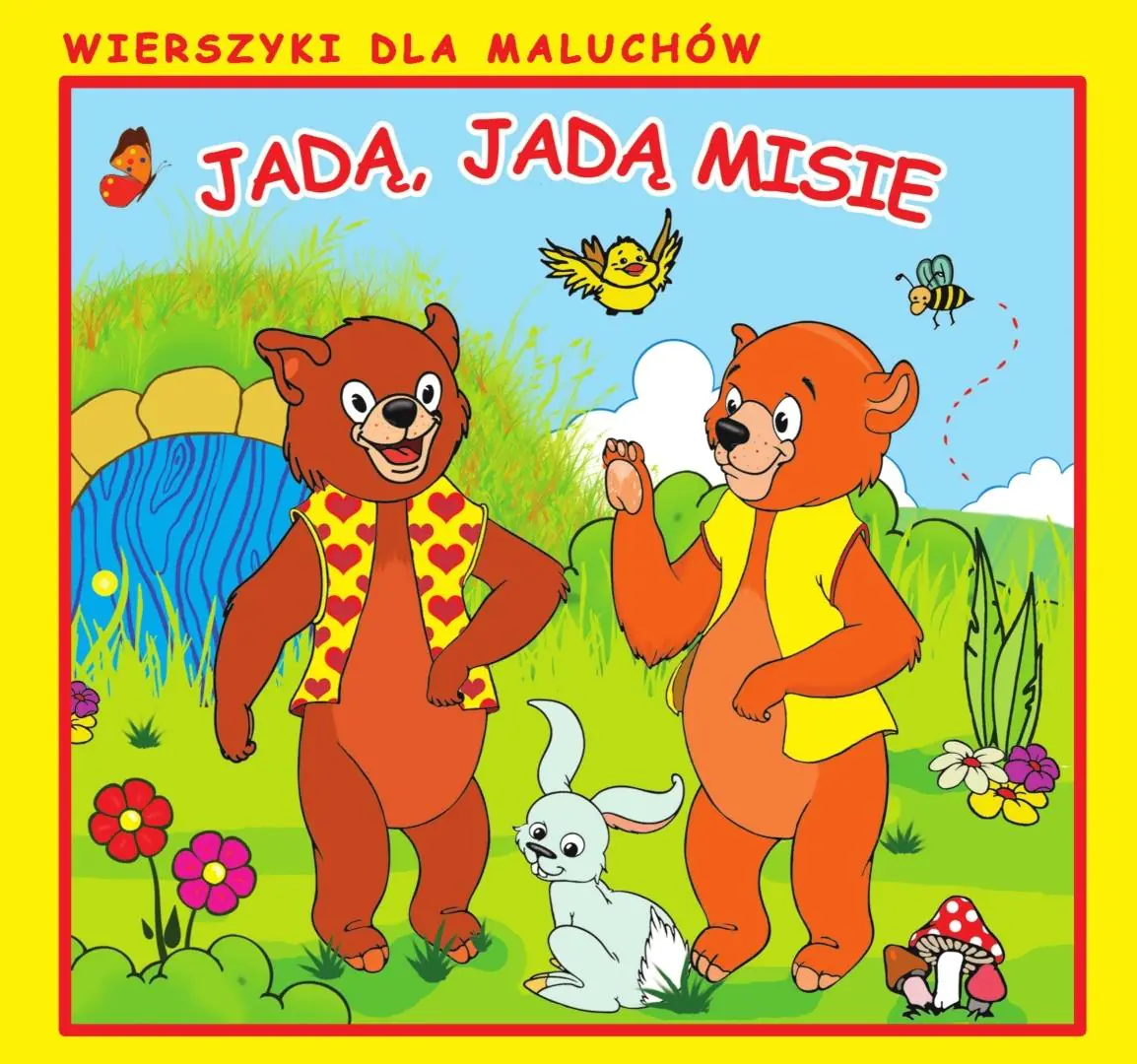 Książka - Jadą, jadą misie. Wierszyki dla Maluchów