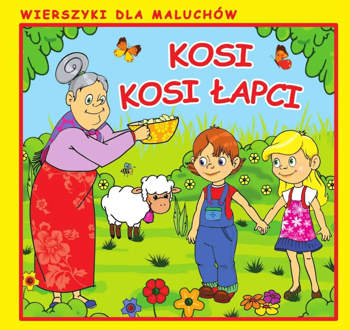 Książka - Kosi, kosi łapci. Wierszyki dla Maluchów