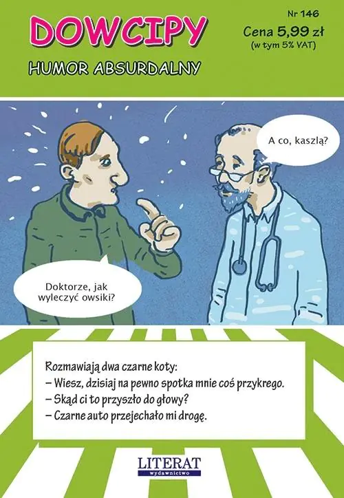 Książka - Dowcipy. Humor absurdalny