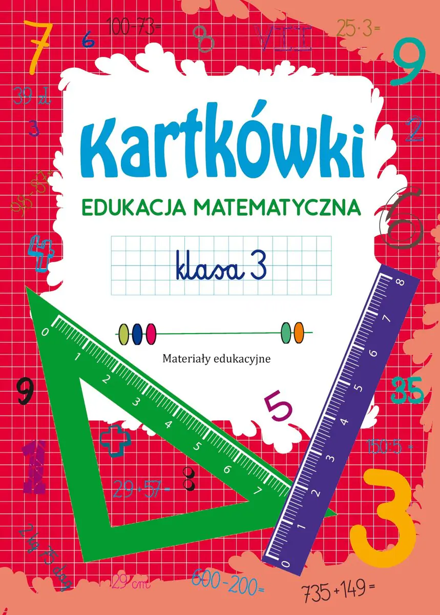 Książka - Kartkówki Edukacja matematyczna. Klasa 3. Materiały edukacyjne