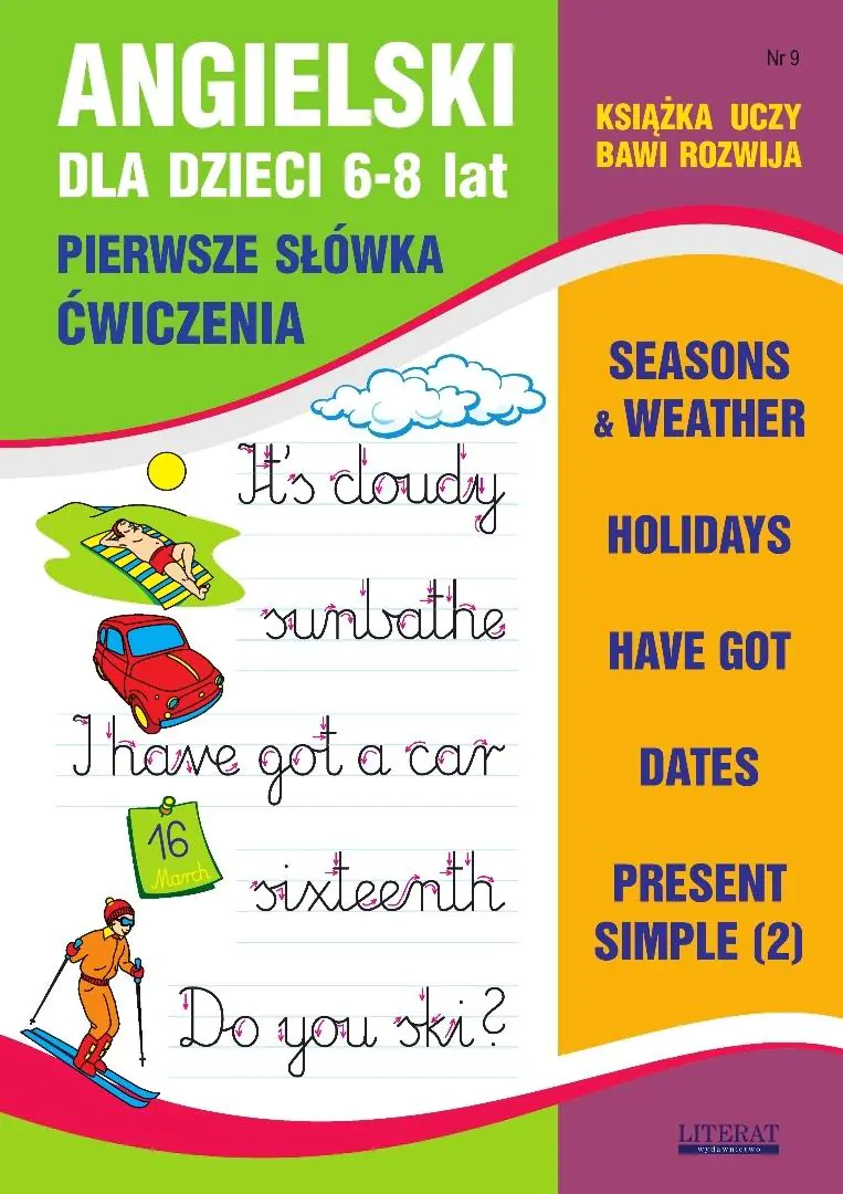 Książka - Angielski dla dzieci. 6-8 lat Pierwsze słówka. Ćwiczenia