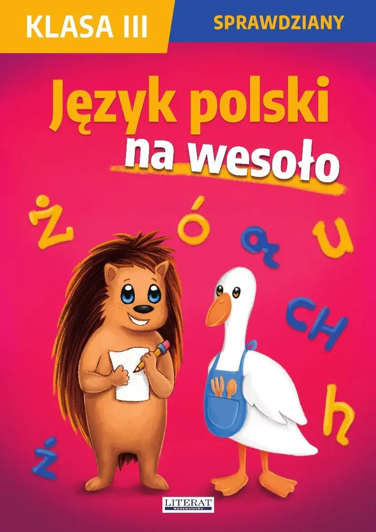 Książka - Sprawdziany. Klasa III. Język polski na wesoło