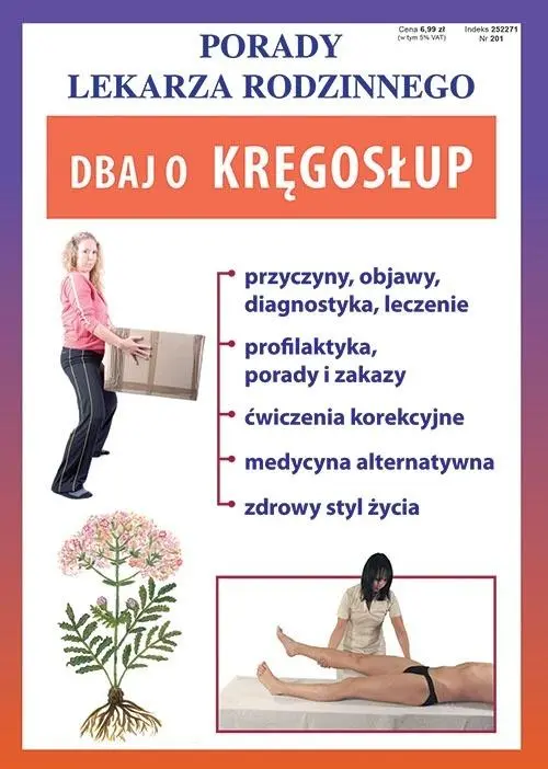 Książka - Porady Lekarza Rodzinnego 201. Dbaj o kręgosłup
