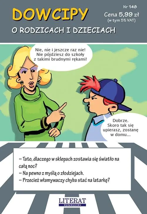 Książka - Dowcipy. O rodzicach i dzieciach