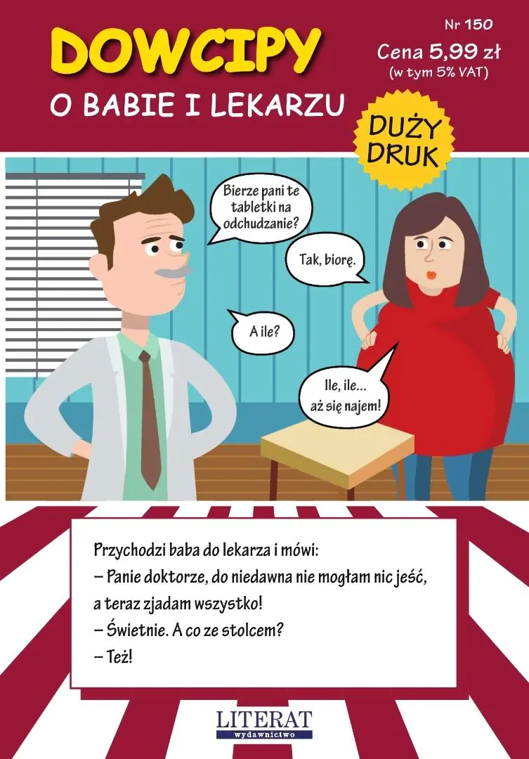 Książka - Dowcipy. 101% dobrego humoru. Nr 149