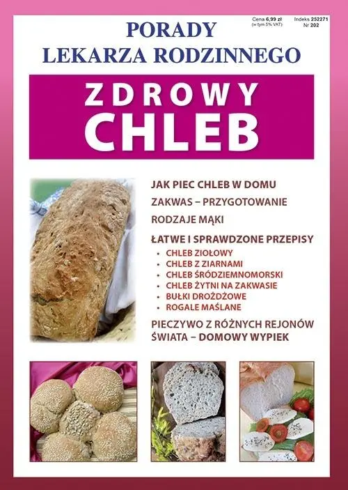 Książka - Porady Lekarza Rodzinnego 202. Zdrowy chleb