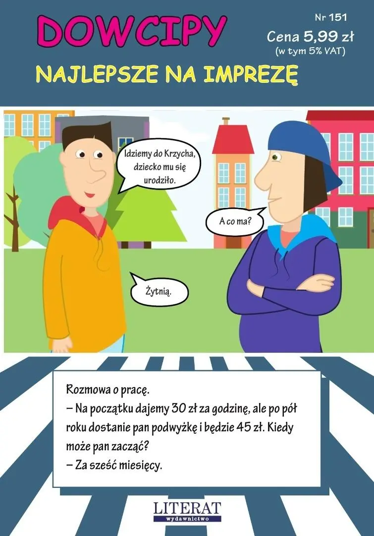 Książka - Dowcipy. Nr 151. Najlepsze na imprezę